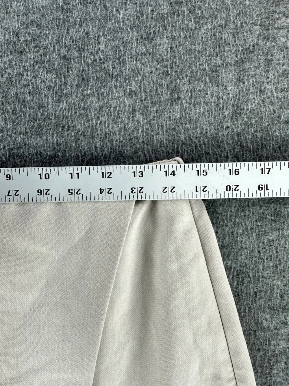 Abercrombie Scarlett Mini Skort Beige Faux Wrap Medium